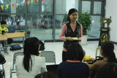 旅行的时光——外国语学院英语角活动火热进行